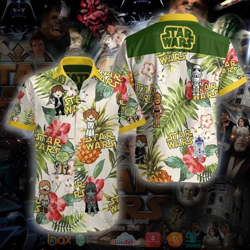 Star Wars II Short Sleeve Hawaiian Shirt