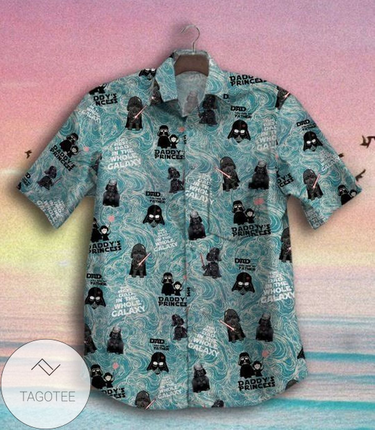 Star Wars Hawaiian Shirt Trooper Blue Hawaii Tshirt