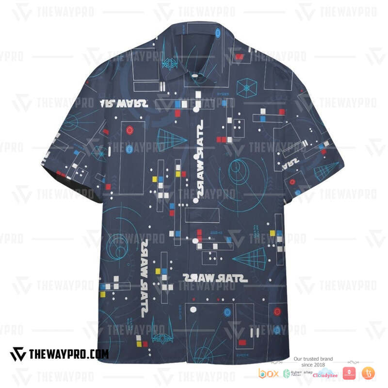 Star Wars Patent Hawaiian Shirt