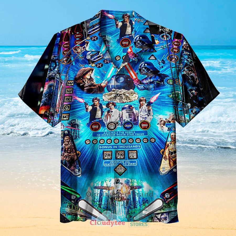 Star Wars Storm Trooper Hibiscus Hawaiian Shirt