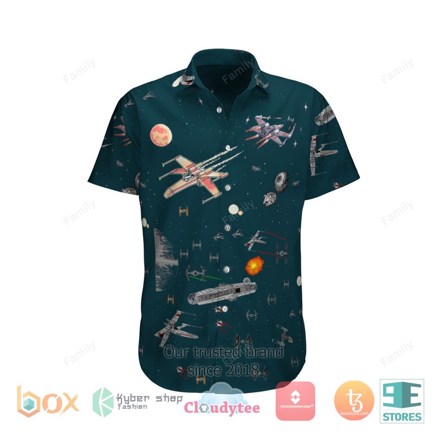 Star Wars Orange Clothes Hawaiian 3D Shirt