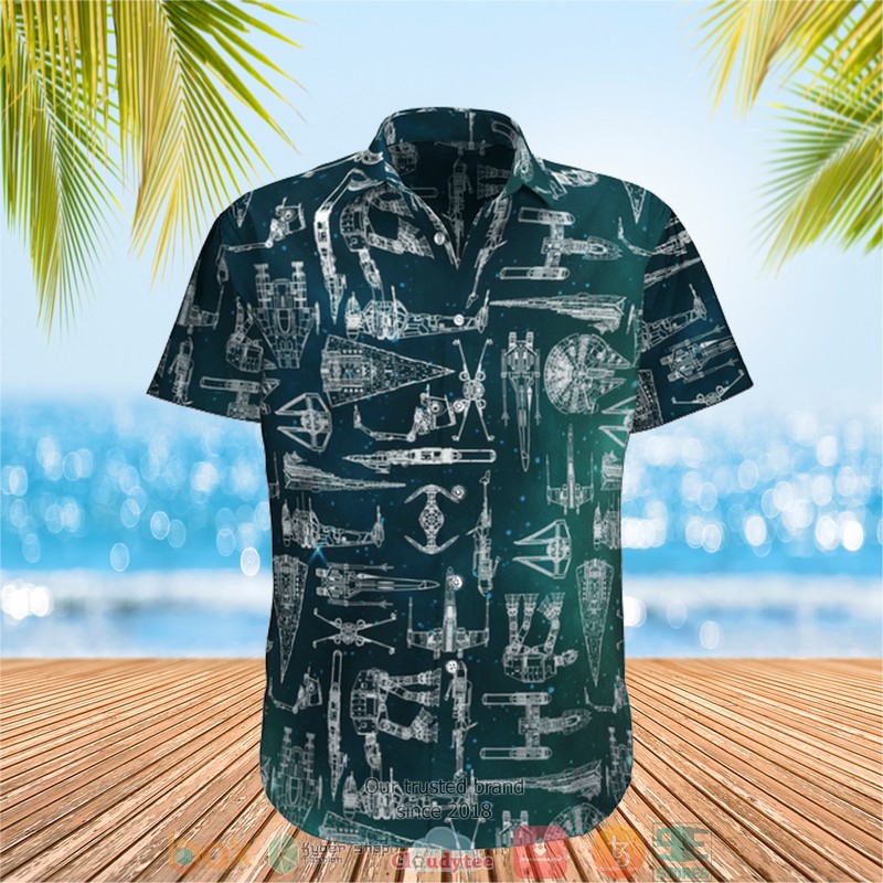 Star Wars Spaceship Beach Short