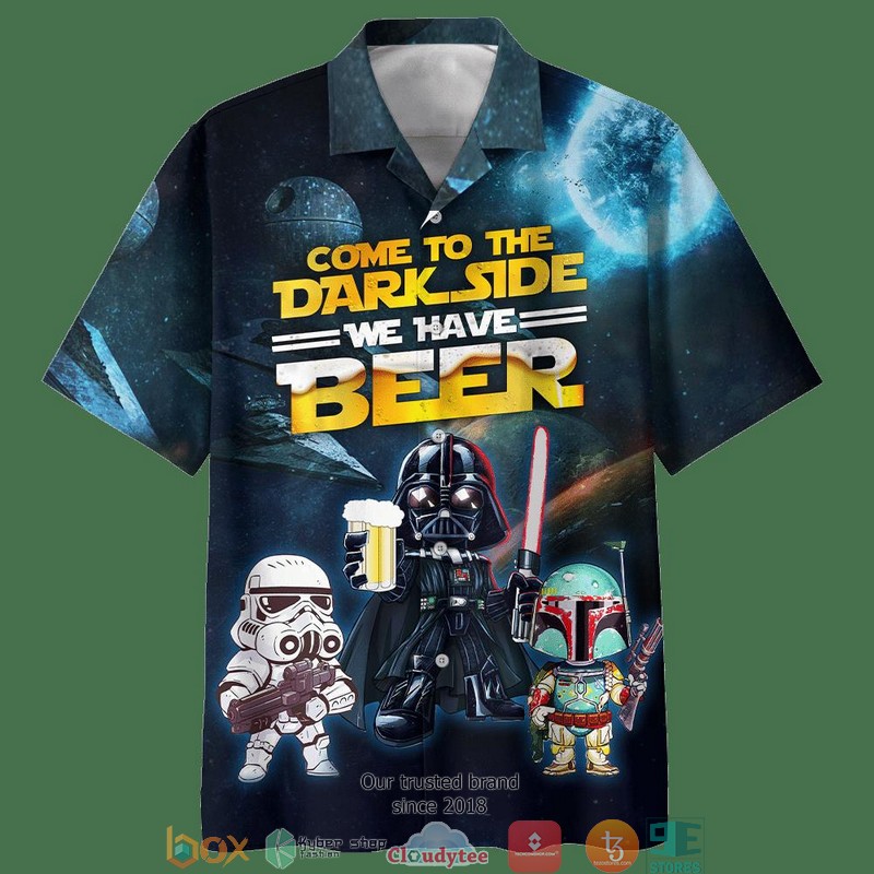 Star Wars Stormtrooper Horror Hawaiian 3D Shirt