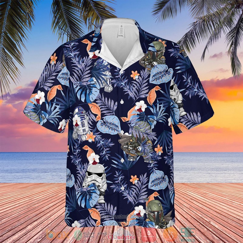 Star Wars The Starry Night Hawaiian 3D Shirt