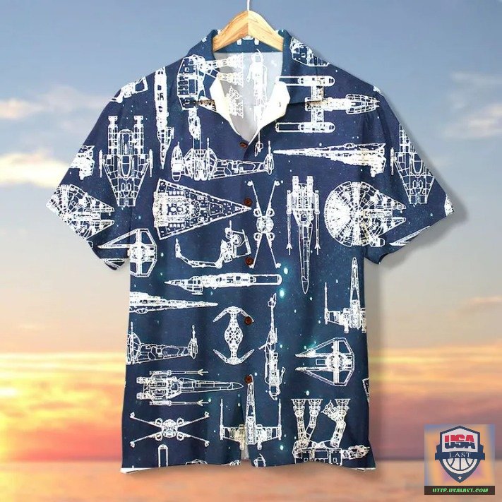 Star Wars Structural Drawing Style 3 Hawaiian Shirt Beach Short