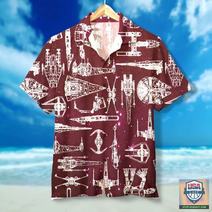 Star Wars Structural Drawing Style 2 Hawaiian Shirt Beach Short