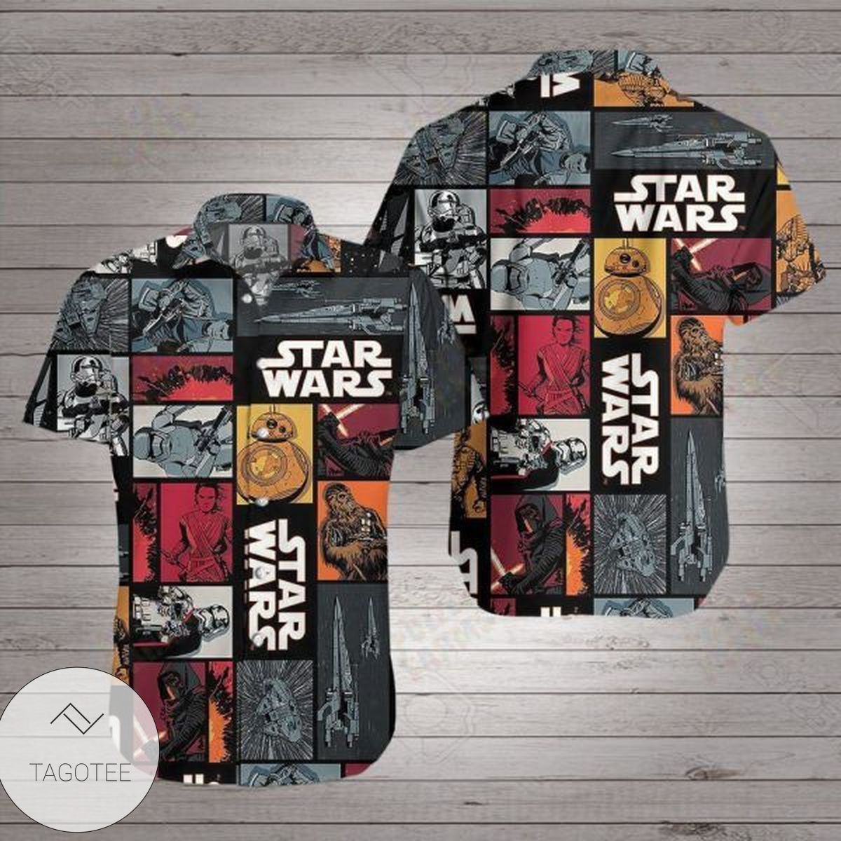 Star Wars Stormtrooper For men And Women Graphic Print Short Sleeve Hawaiian Casual Shirt