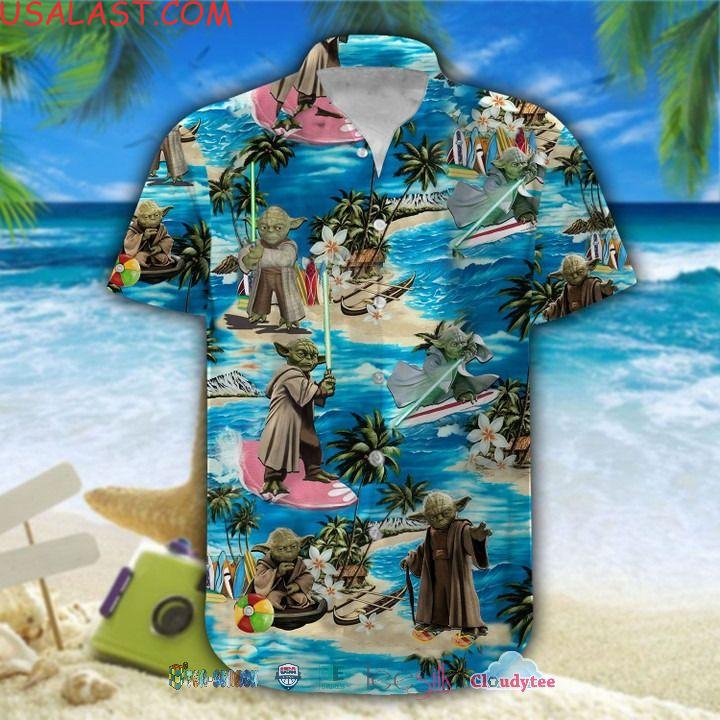 Star Wars Tiki Pattern Hawaiian Shirt And Short