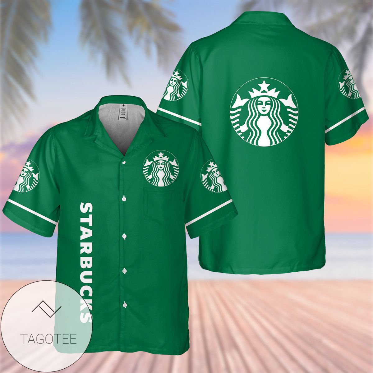 Starbucks Coffee Hawaiian Shirt