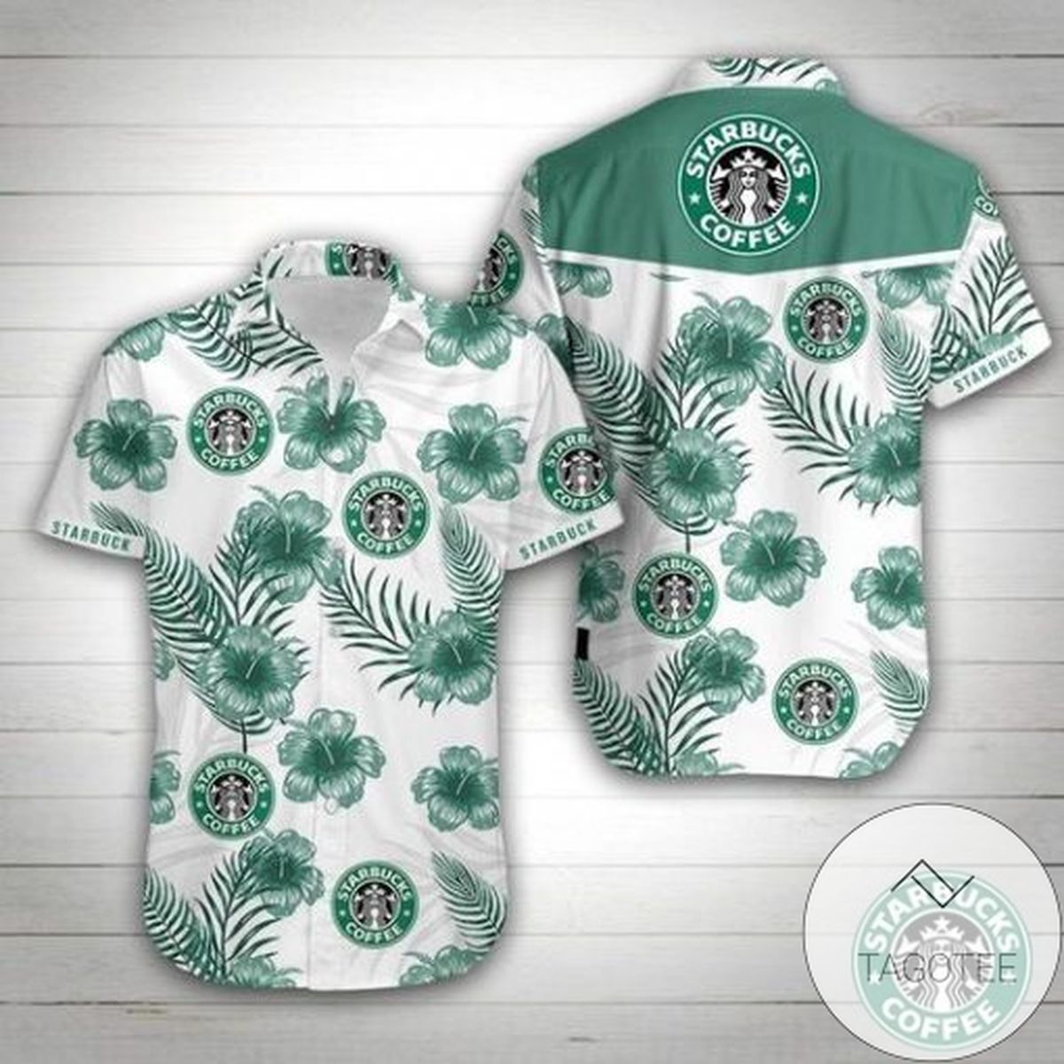 Starbucks Coffee Hawaiian Shirt