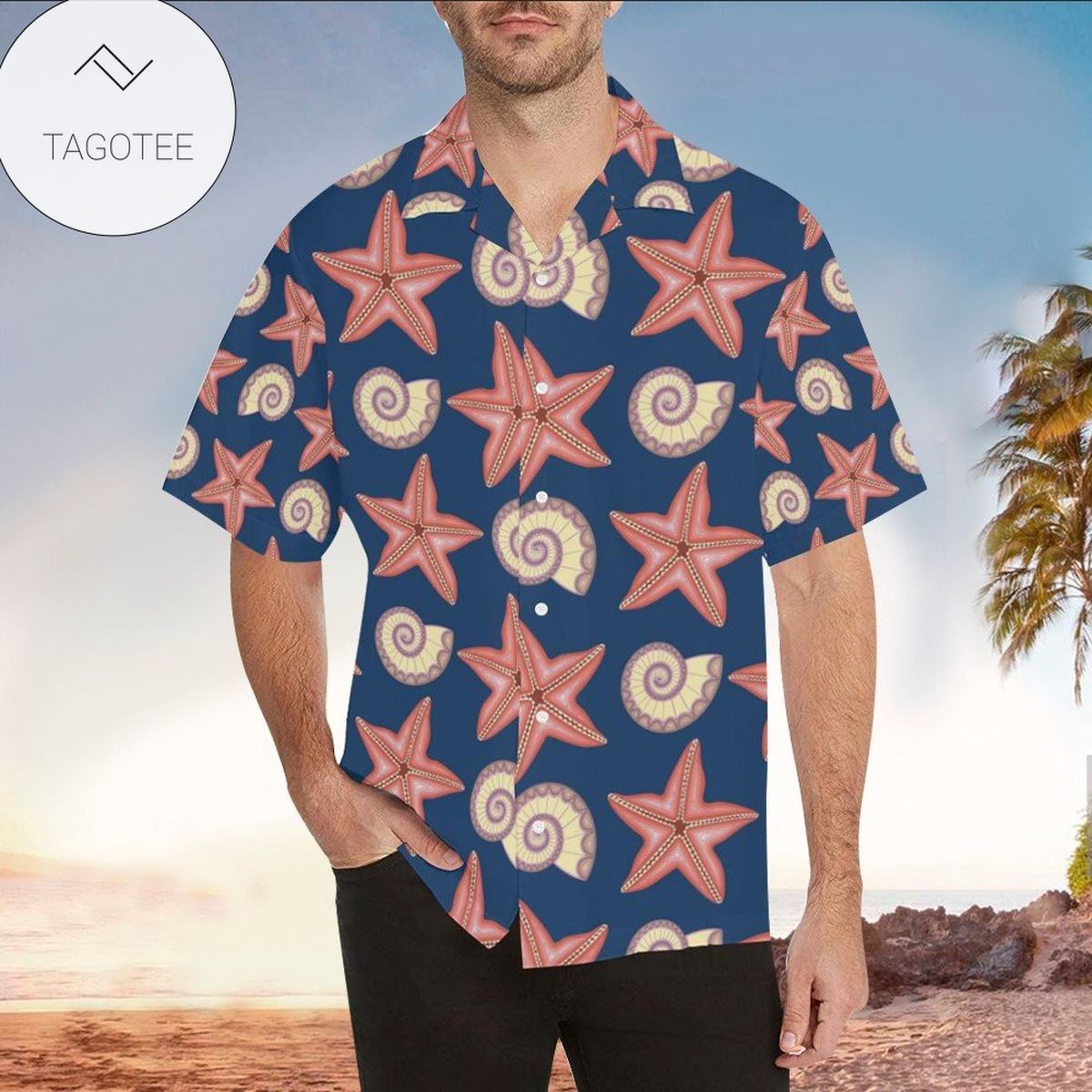 Starfish Aloha Shirt Perfect Hawaiian Shirt For Starfish Lover