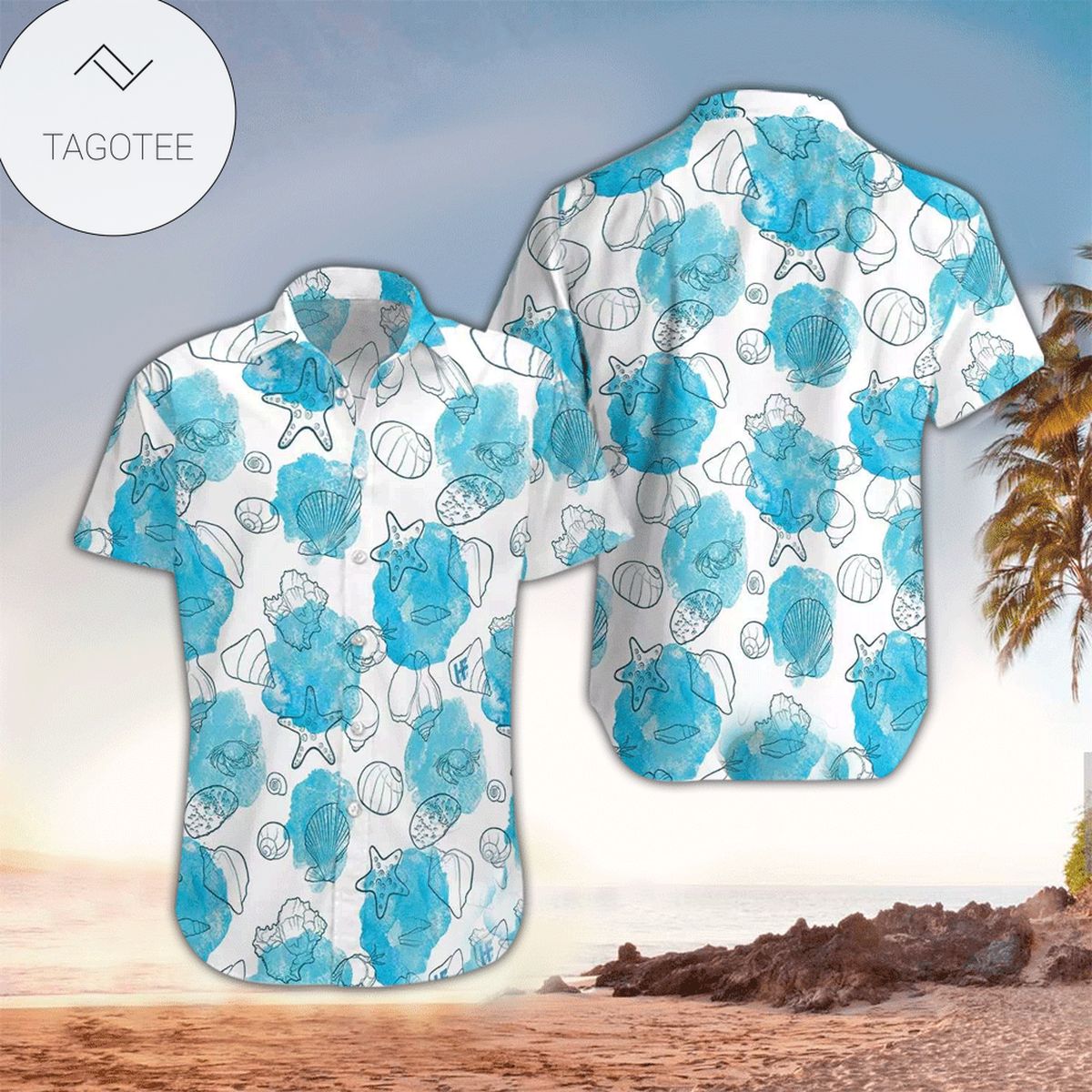 Starfish Hawaiian Shirt For Men Starfish Lover Gifts