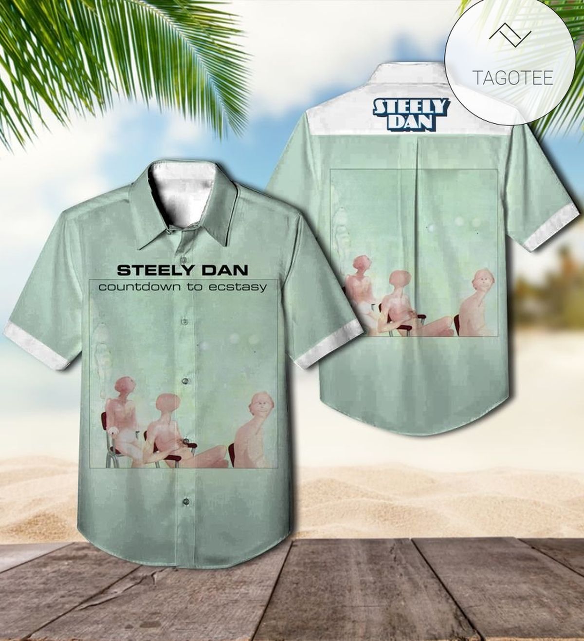 Steely Dan Can’t Buy A Thrill Album Cover Hawaiian Shirt