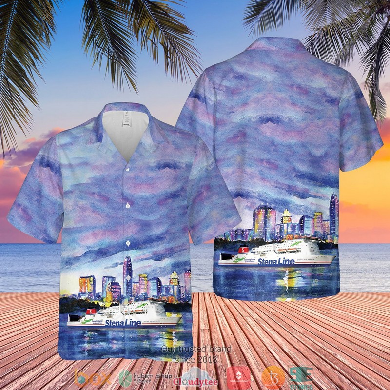 Stena Line MS Stena Germanica Hawaiian Shirt