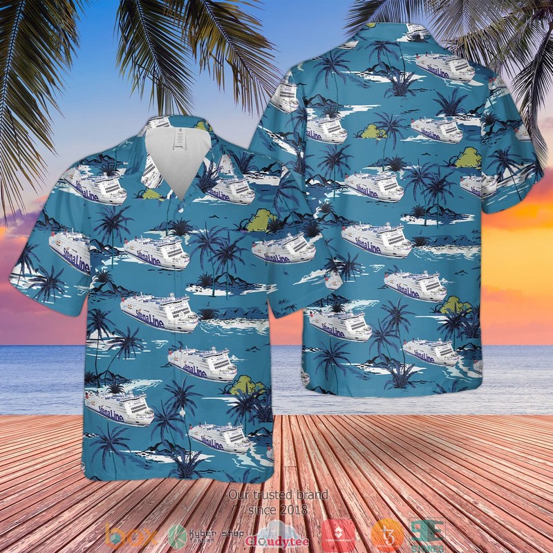 Stena Line MS Stena Germanica Hawaiian Shirt