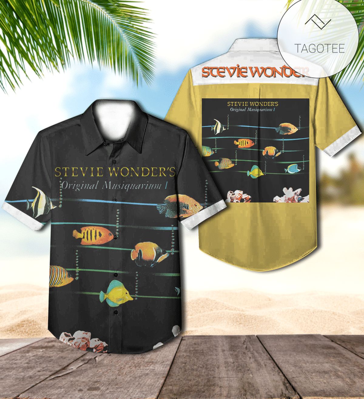 Stickfigures Playing Golf Hawaiian Aloha Shirts