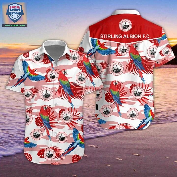 Stenhousemuir F.C Parrot Hawaiian Shirt