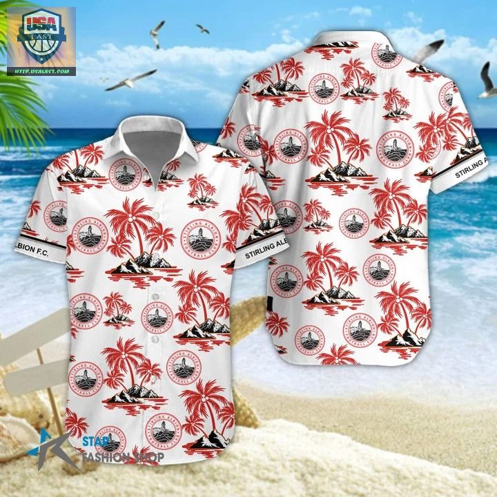 Stirling Albion F.C Parrot Hawaiian Shirt