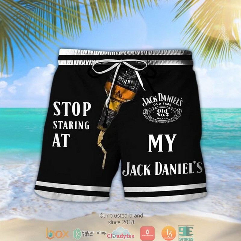 Stop Starring At My Hennessy Beach Short