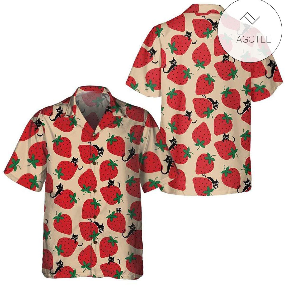 Strawberry Hawaiian Shirt Perfect Gift Ideas For Strawberry Lover