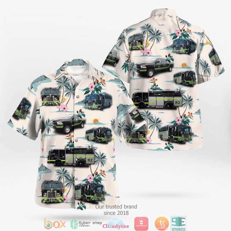 Stroudsburg Pennsylvania Stroudsburg Fire Department Hawaiian Shirt