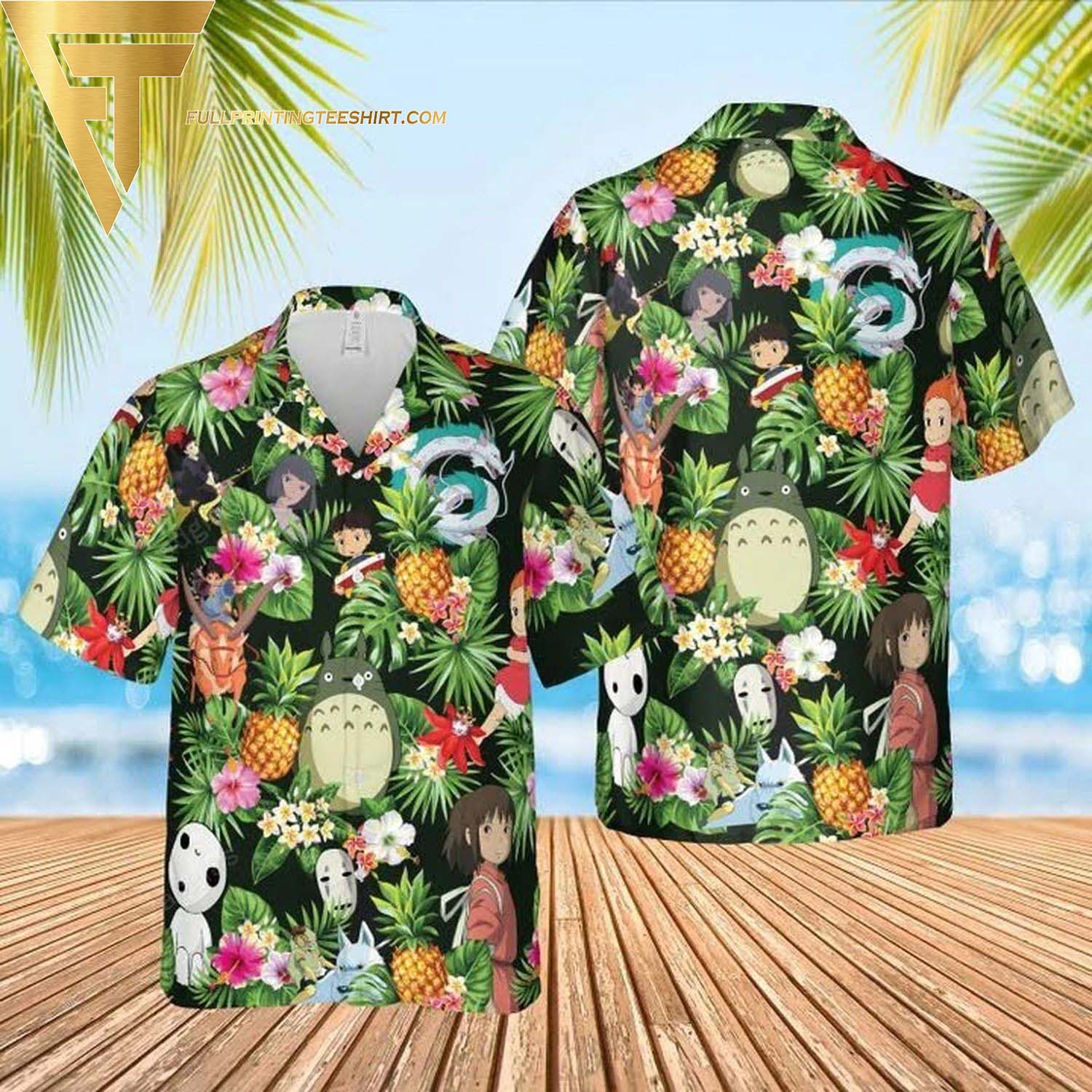 Stroh’s Beer All Over Print Aloha Flower Summer Vacation Hawaiian Shirt