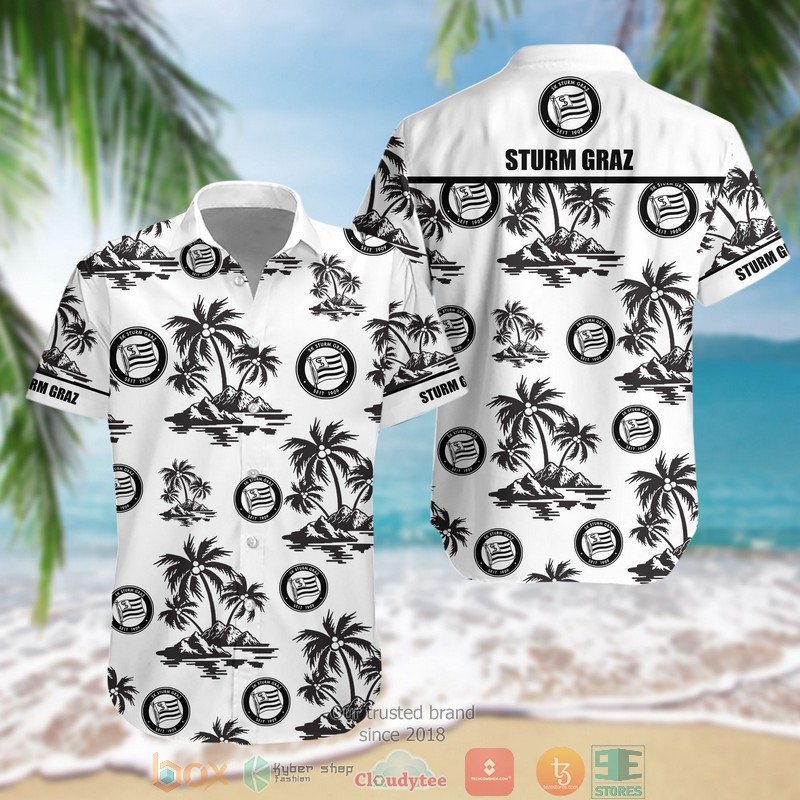 Sturm Graz Hawaiian Shirt