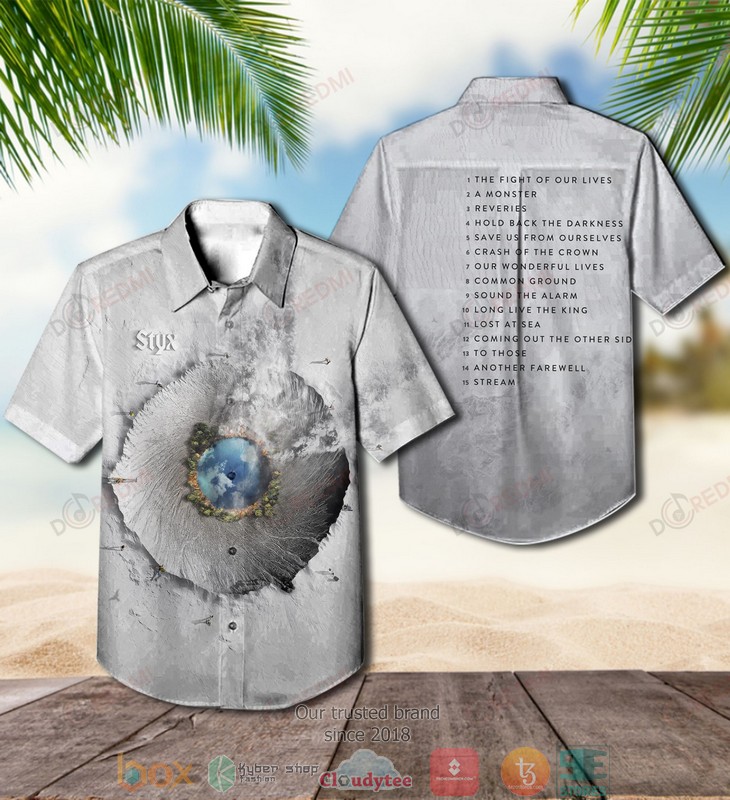 Styx Band Crystal Ball Hawaiian Shirt