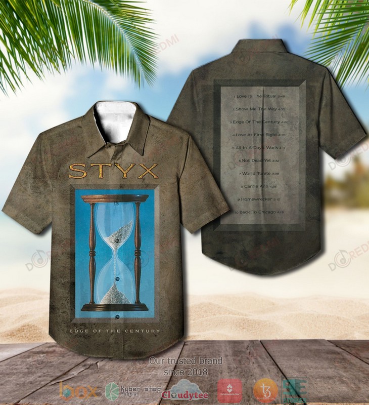 Styx Band Crystal Ball Hawaiian Shirt