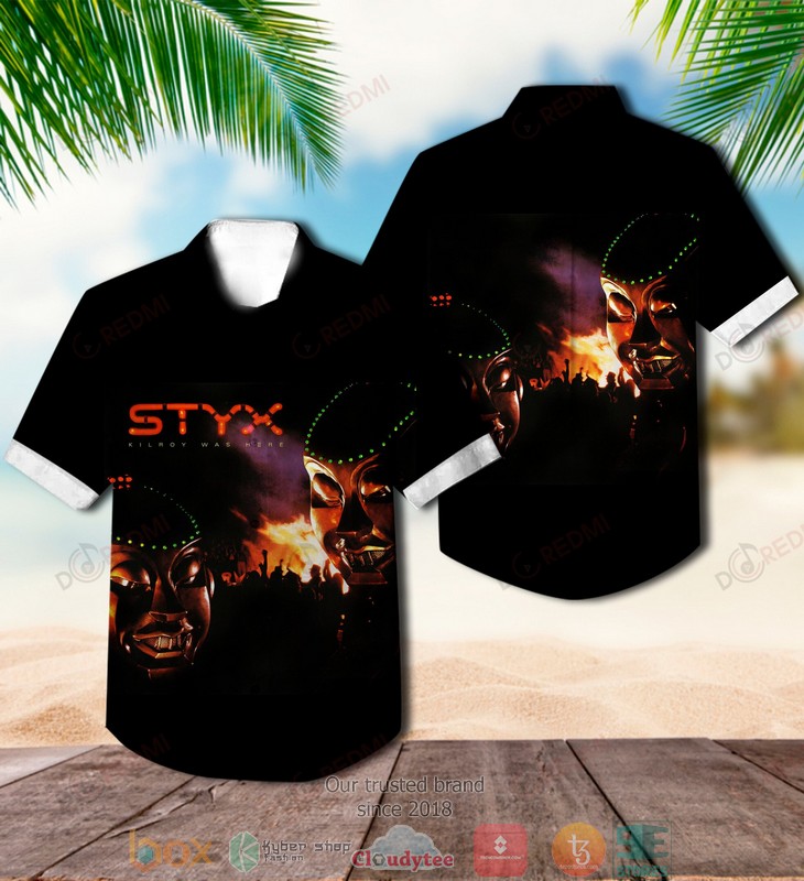 Styx Band Kilroy Was Here Hawaiian Shirt