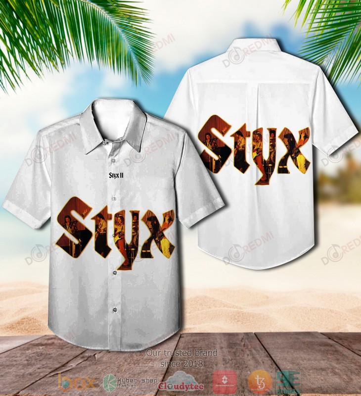 Styx Band Paradise Theatre Hawaiian Shirt