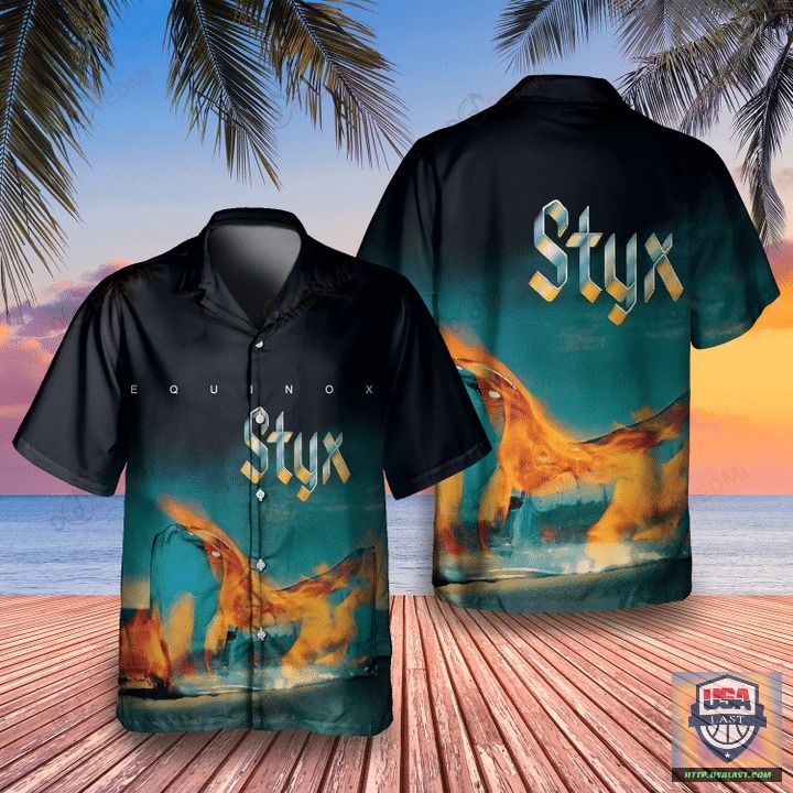 STYX Crystal Ball 1976 Album Hawaiian Shirt | Usalast