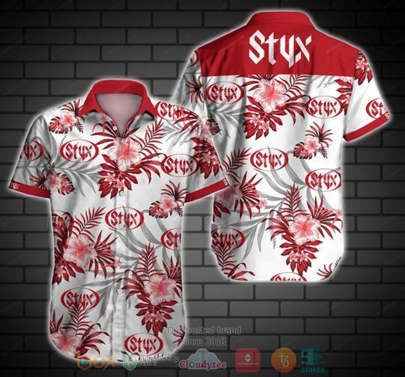 Styx The Grand Illusion Short Sleeve Hawaiian Shirt