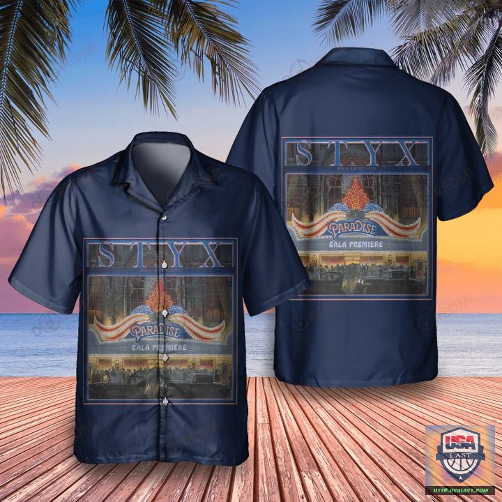 STYX Man of Miracles 1974 Album Casual Hawaiian Shirt | Usalast