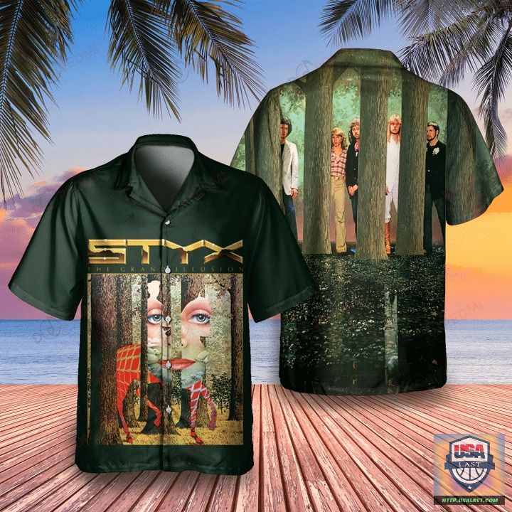 STYX Pieces of Eight 1978 Album Hawaiian Shirt | Usalast