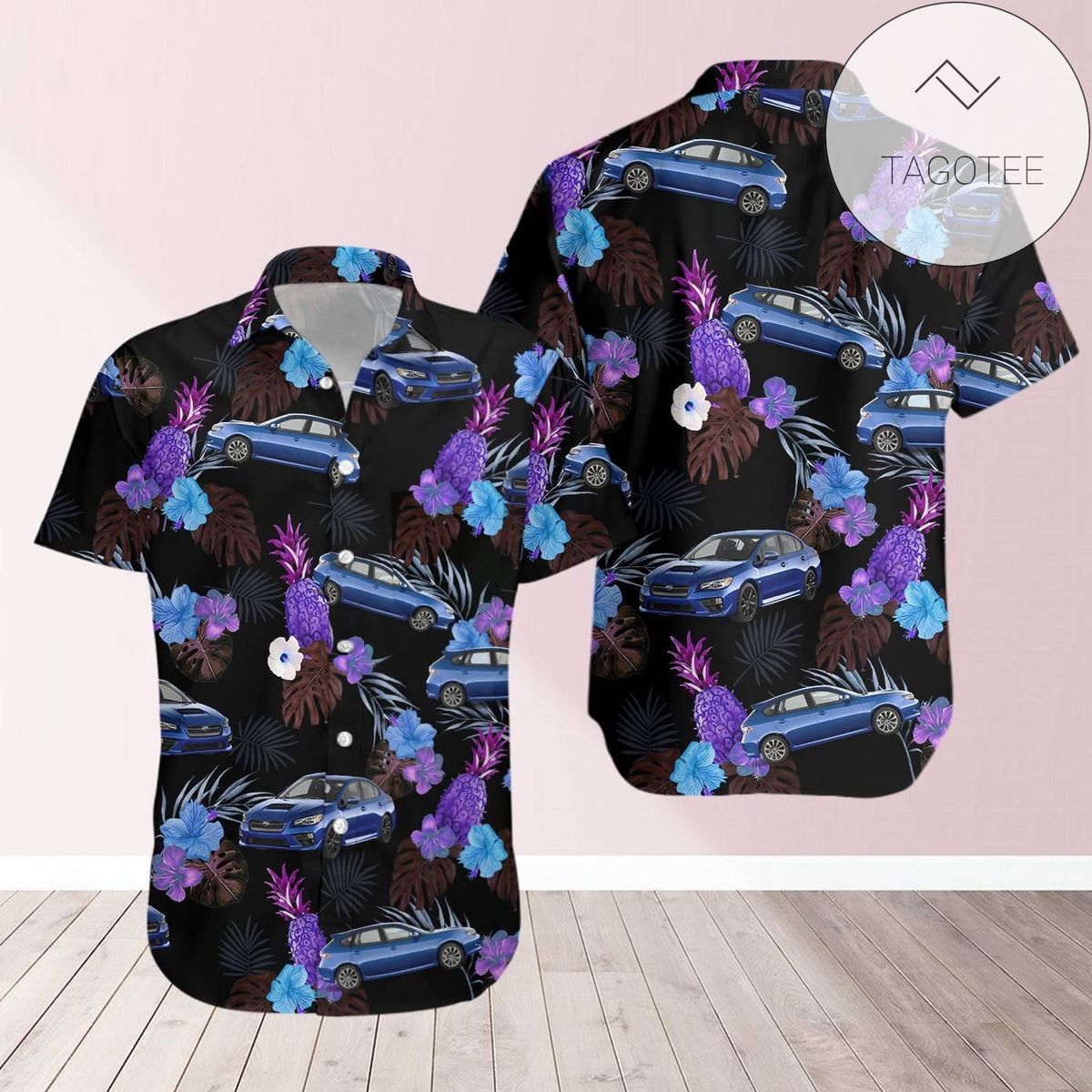 Subaru Sti Aloha Shirt