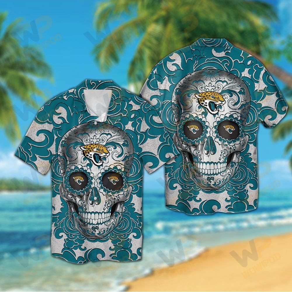 Sugar Skull Indianapolis Colts hawaiian shirt