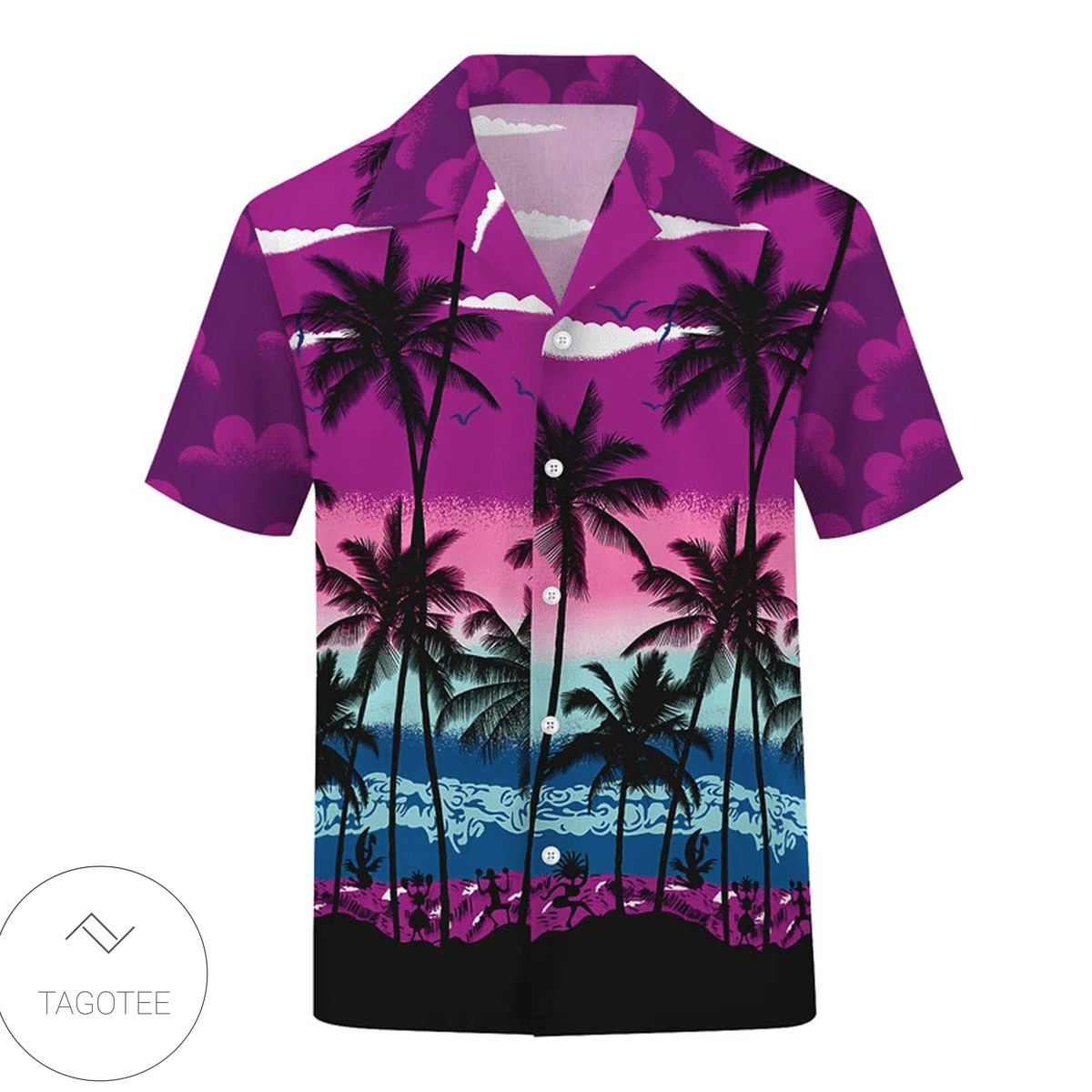 Summer Button Up Hawaii 3d Shirt