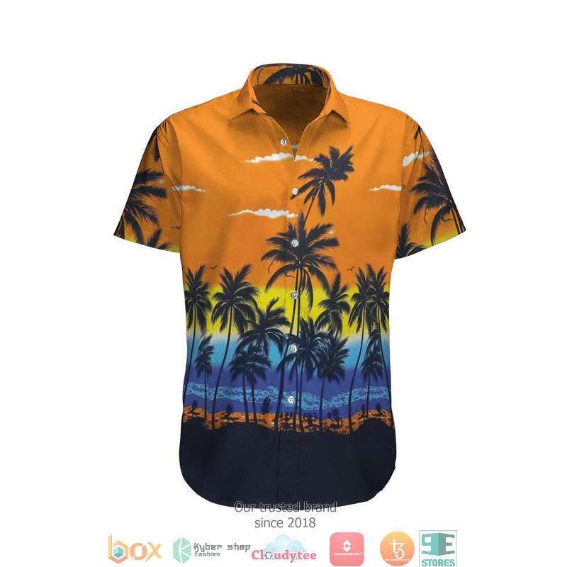 Summer Beach Ocean Hawaiian Shirt, Short