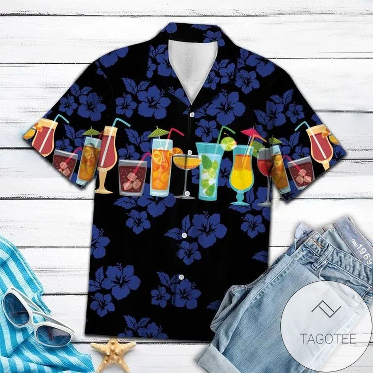 Summer Button Up Hawaii 3d Shirt