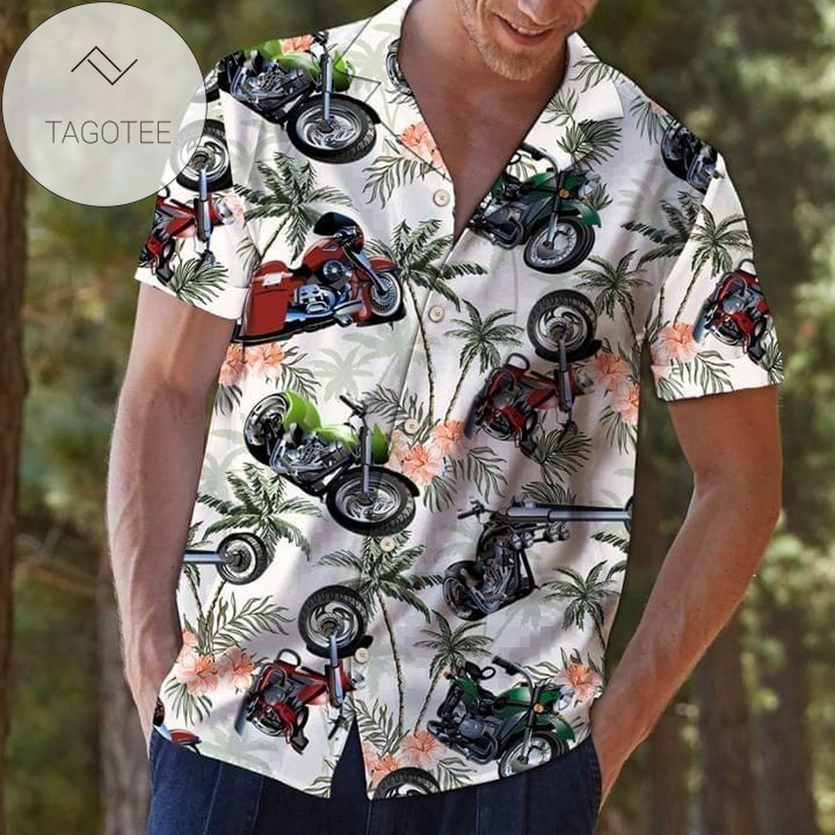 Summer New Men’S Short Sleeve Shirt Fashion Casual Hawaiian Shirt