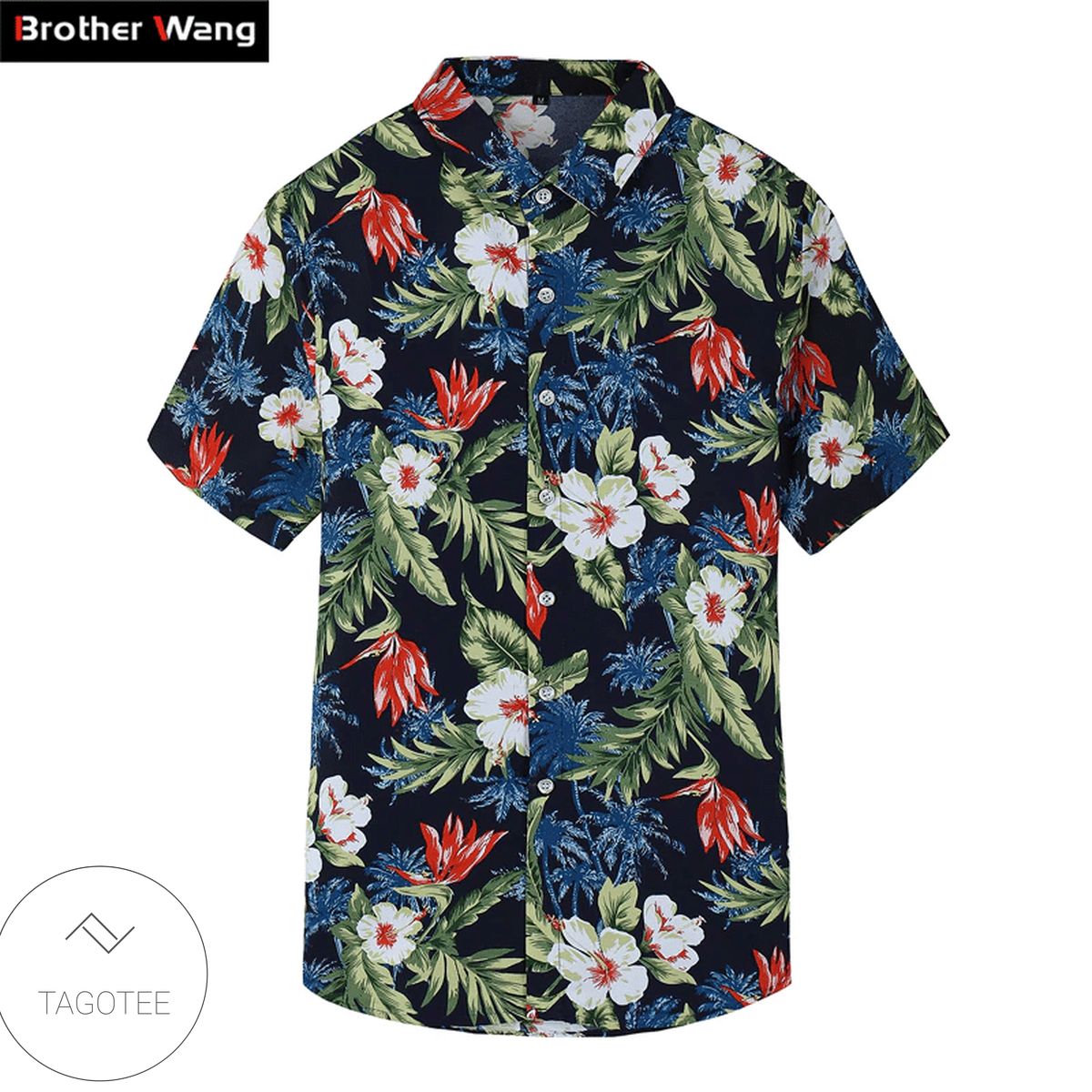 Summer Motorcycles Coconut Unisex Hawaiian Shirts