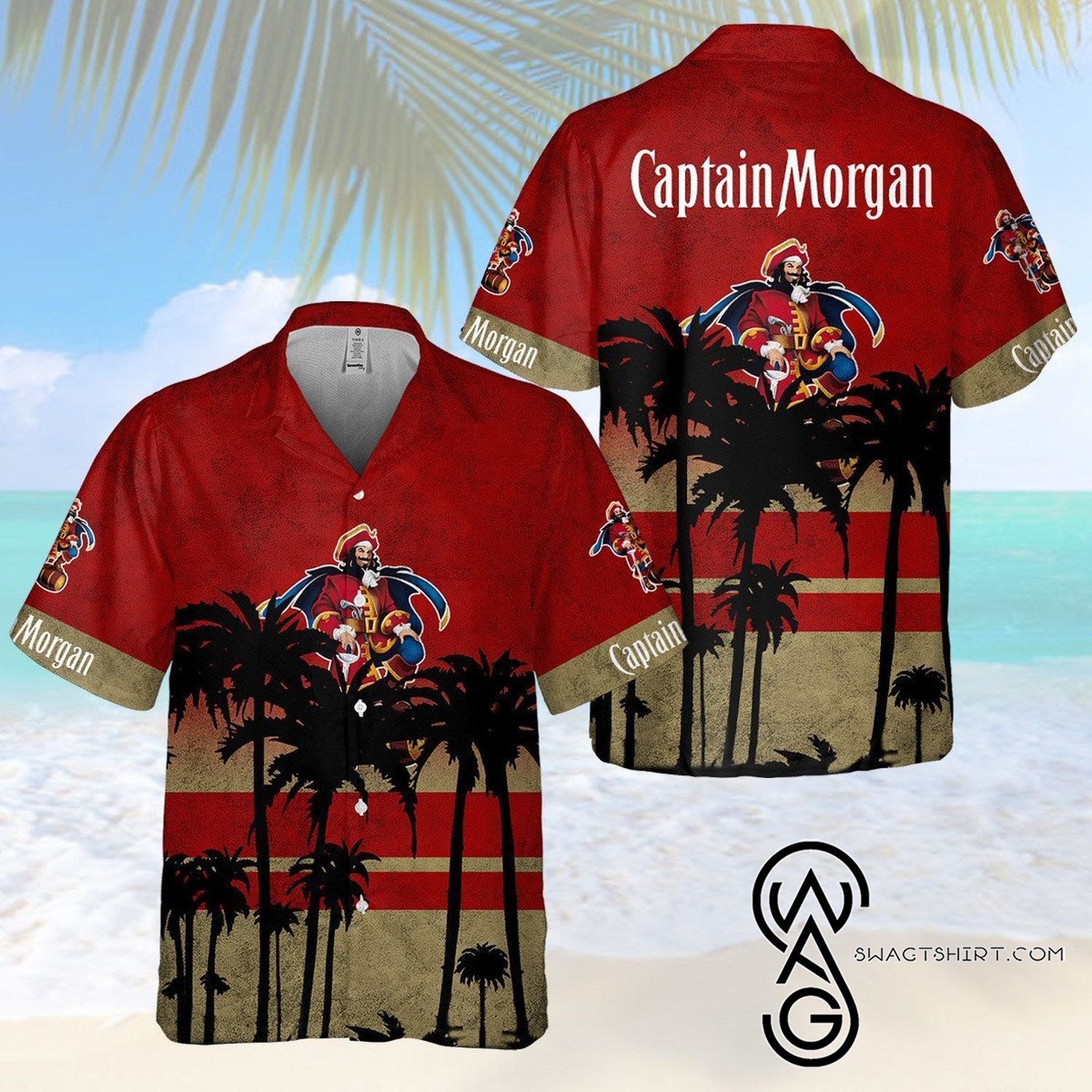 Summer Vibes Captain Morgan Rum Hawaiian Shirt