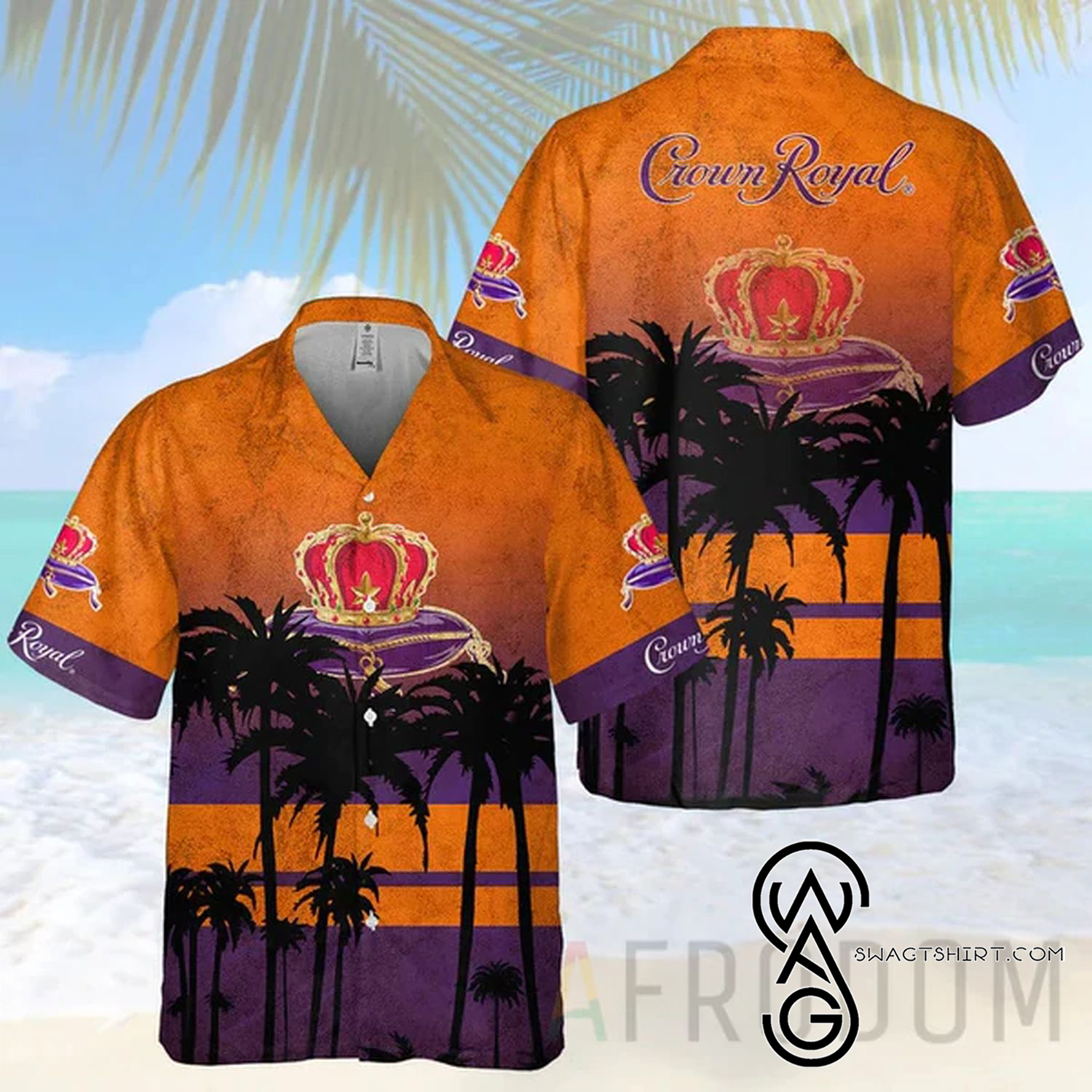 Summer Vibes Crown Royal Summer Outfits Hawaiian Shirt