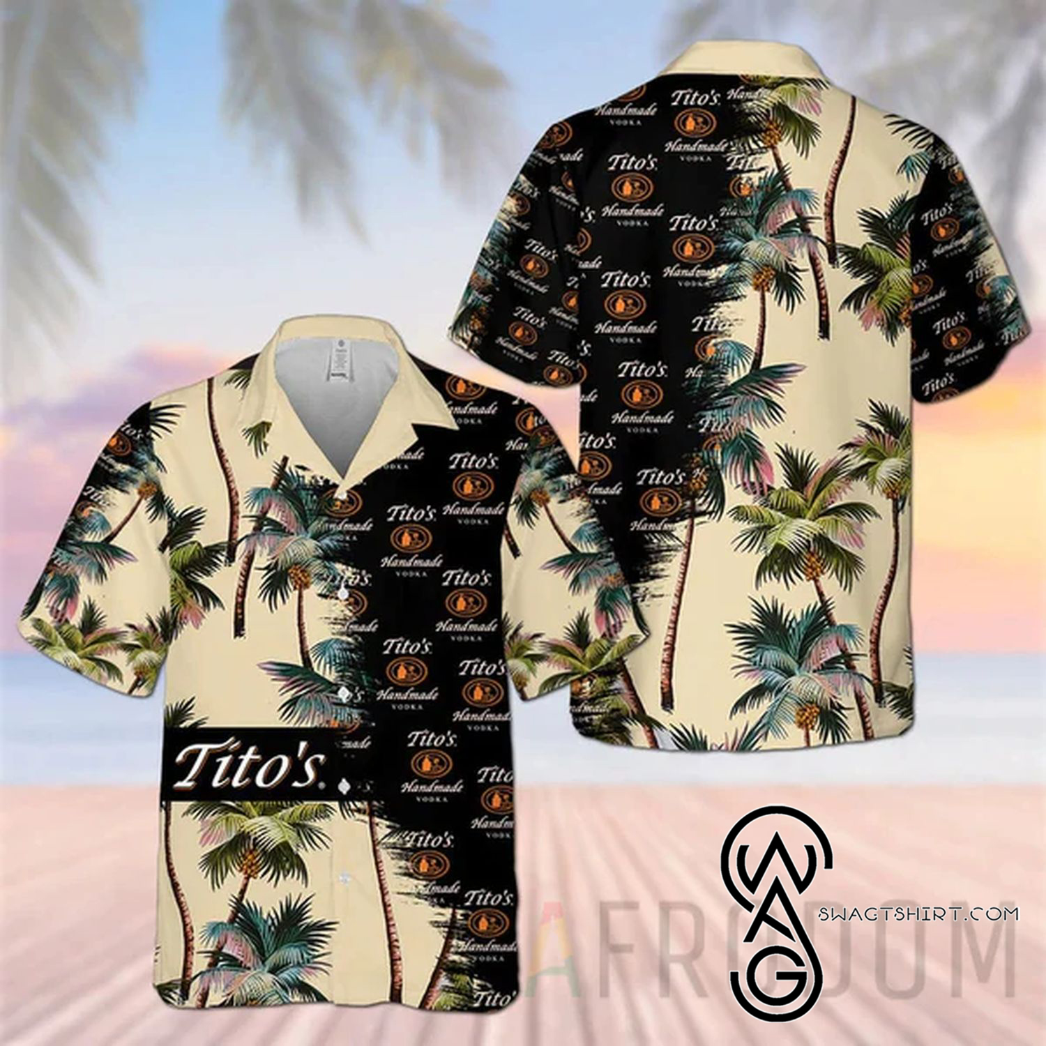 Sun Country Airlines Boeing 737-8KN Hawaiian Shirt And Beach Shorts