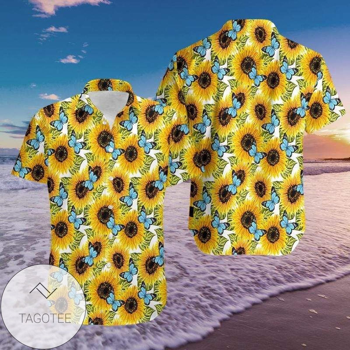 Sunflower And Sloth Authentic Hawaiian Shirt 2022