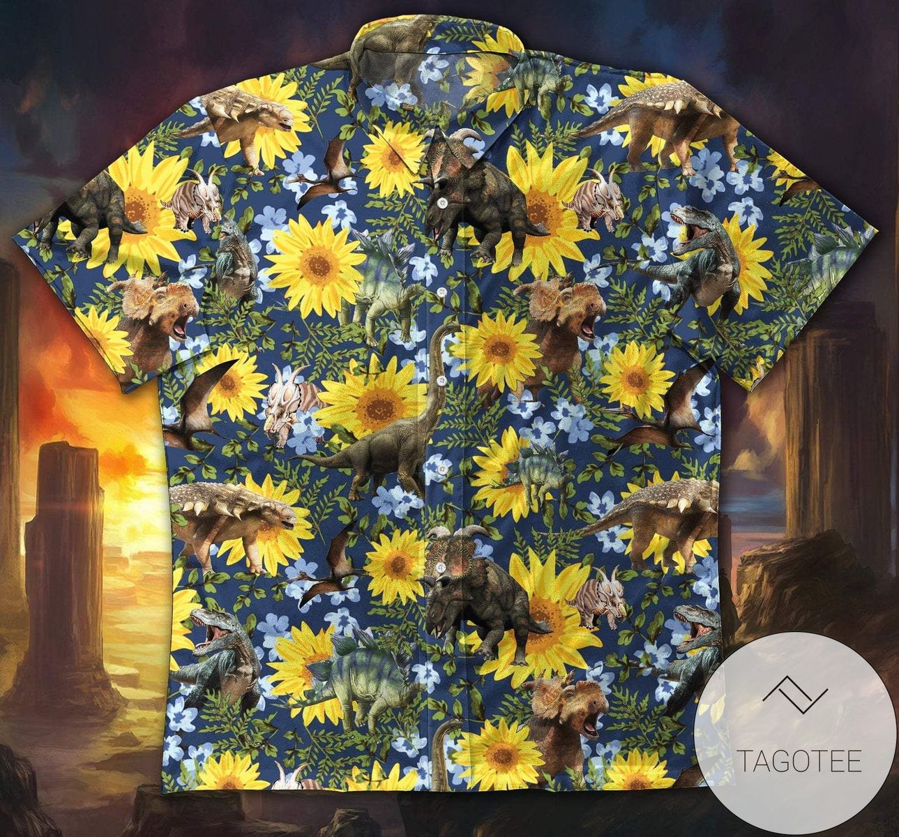 Sunflower Floral Tropical 2022 Authentic Hawaiian Shirts