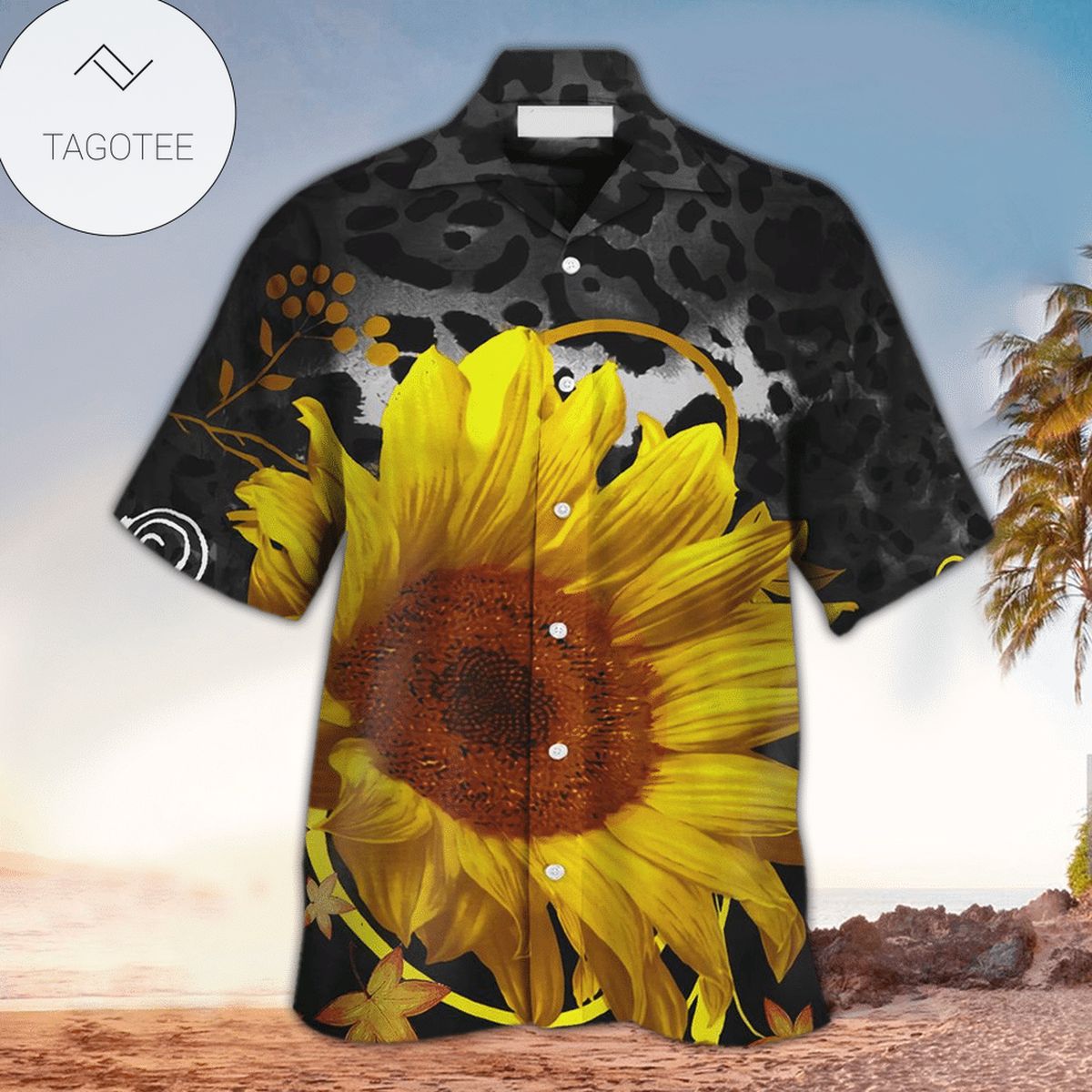 Sunflower Hawaiian Shirt Perfect Sunflower Clothing