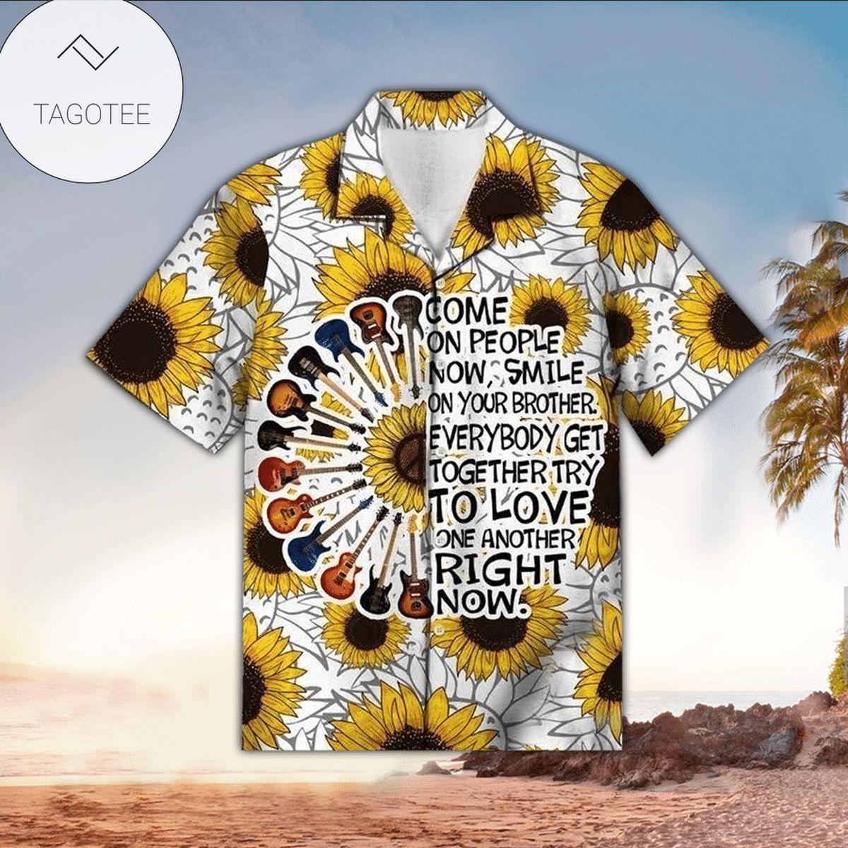 Sunflower Hawaiian Shirt Sunflower Lover Gifts