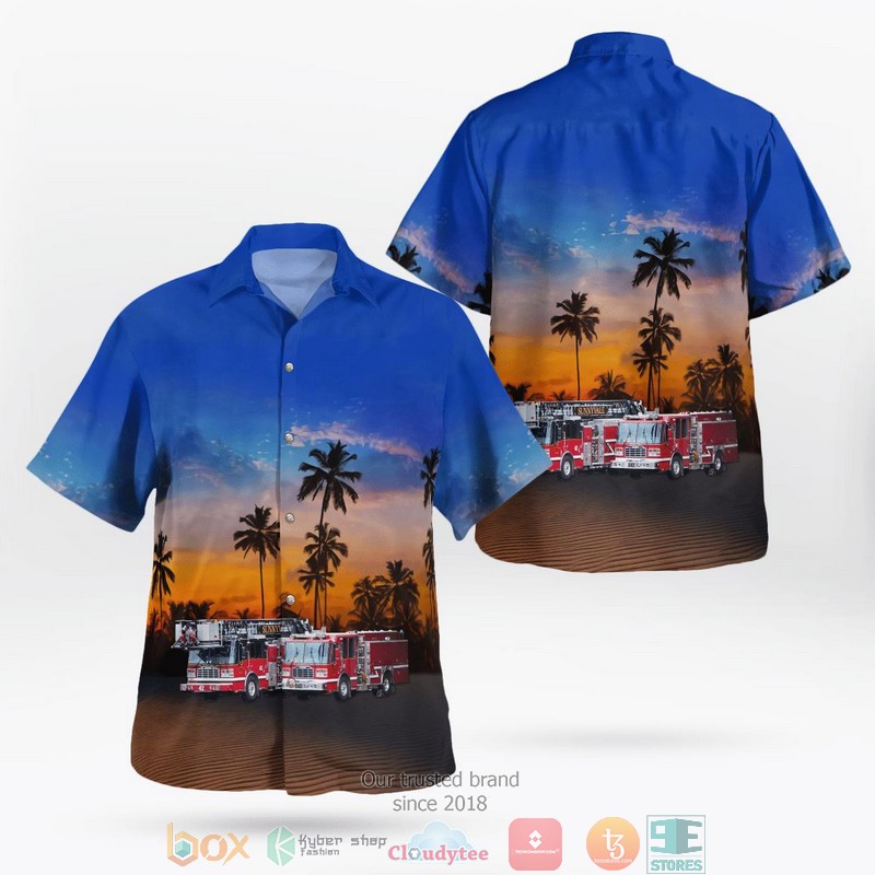 SunExpress Deutschland Eurowings Airbus A330-203 Hawaiian Shirt